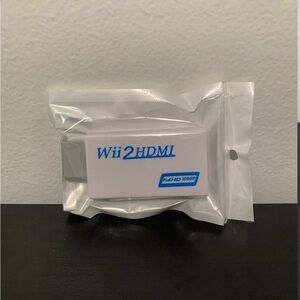 Wii 2 HDMI NEW Adapter Nintendo Full HD 1080p Converter Video Games TV HDTV